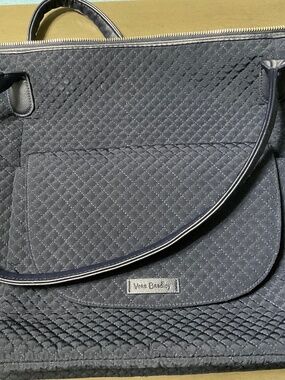 Vera Bradley Navy quilted shoulder bag